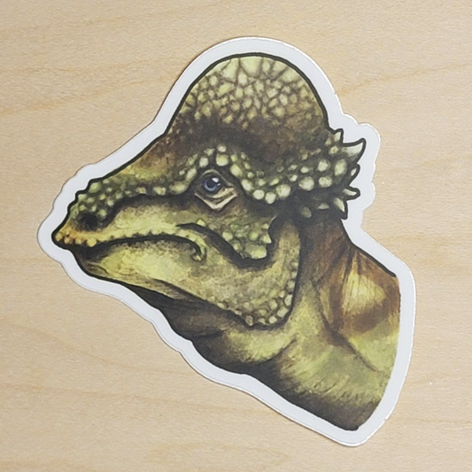 Pachycephalosaurus Dinosaur Sticker